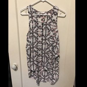 Patterned Tank Top